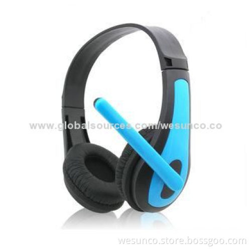 Fashionable wired music headphone for computersNew